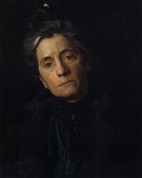 Thomas Eakins : Portrait of Susan MacDowell Eakins, The Artist Wife